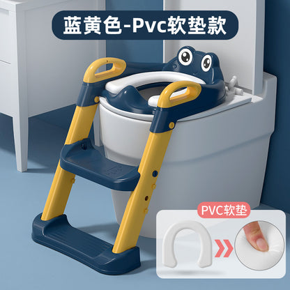 Children's Toilet Ladder and Folding Seat for Infants