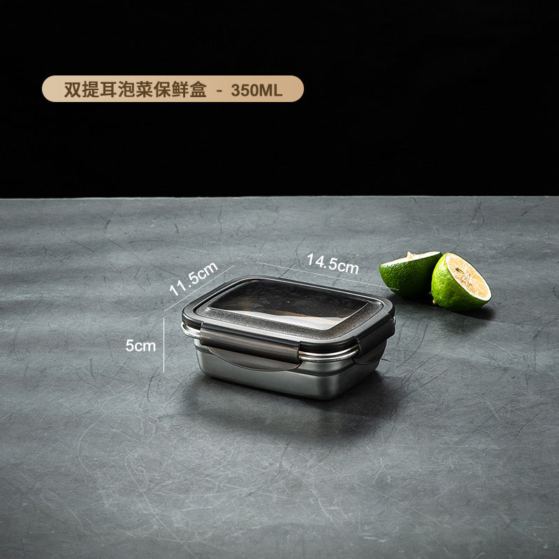 304 Stainless Steel Sealed Food Storage Container