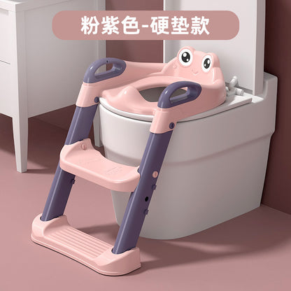 Children's Toilet Ladder and Folding Seat for Infants