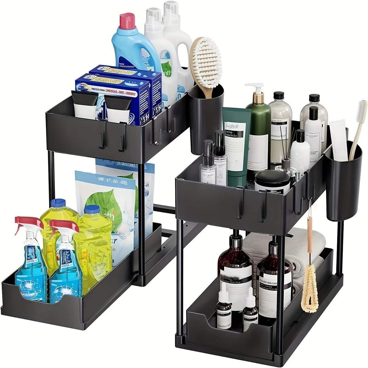 Table Pull-out Storage Rack