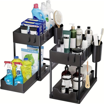 Table Pull-out Storage Rack